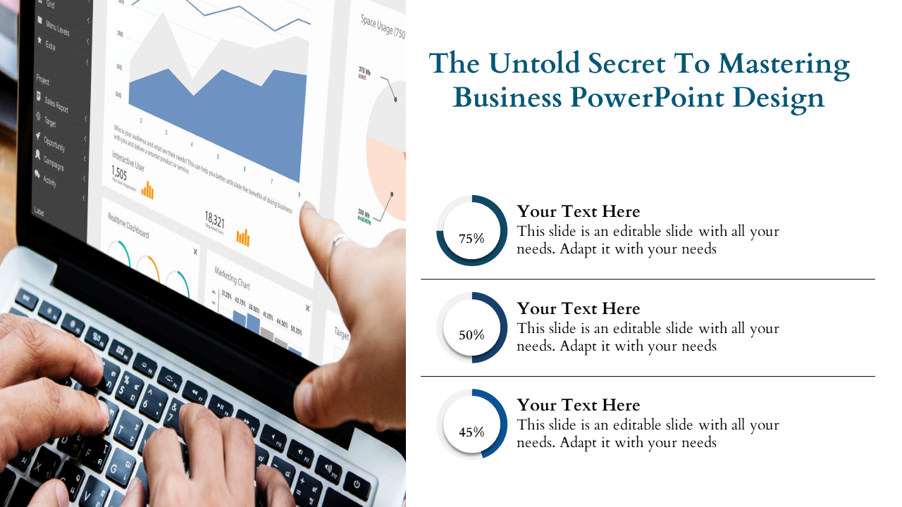 Free - Business PowerPoint Design With Business Design